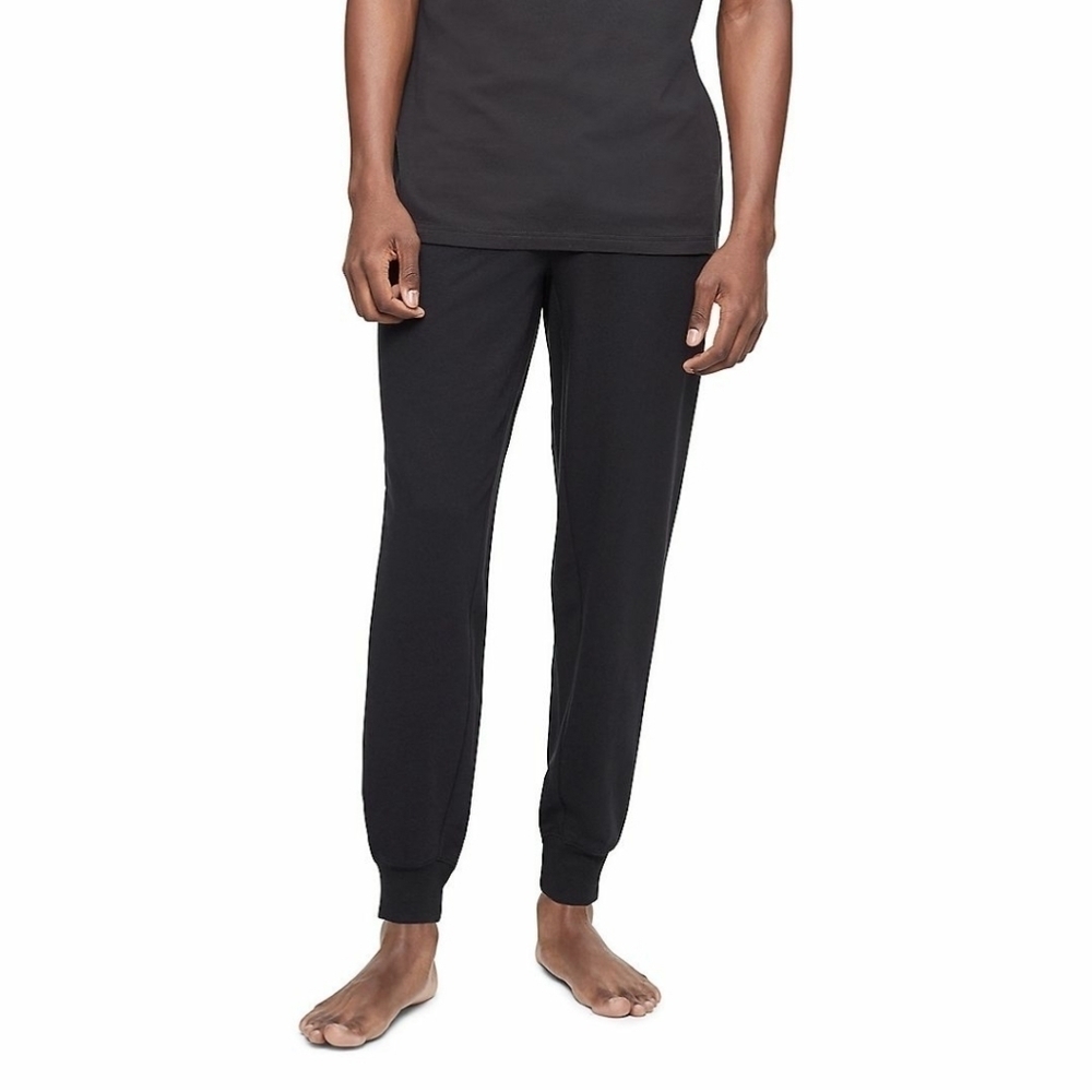 CK Men's Reimagined Heritage Pajama Sleep Jogger Pants Black - Size S